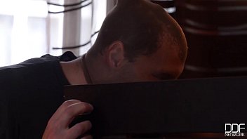 Preview 1 of Dog Full Pornxc Woman - DDF Network-Burglar fucked by Lucy Heart and Valentina Nappi