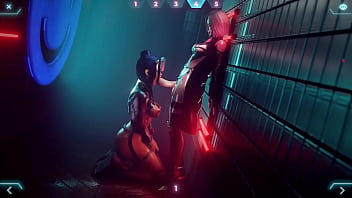 Preview 2 of Lakshya Sex - Futanari With Giant Cock Fucks Demon Ladies- Degenerate Futa Game