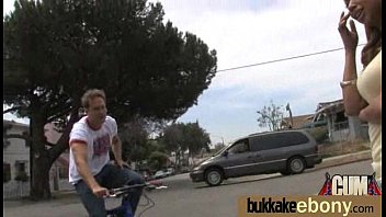 Preview 3 of Joda Akbarsex - Ebony chick fucked hard in group sex action 5