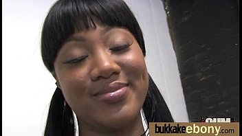 Preview 4 of Isis Love Solo Squirt - Ebony chick fucked hard in group sex action 13