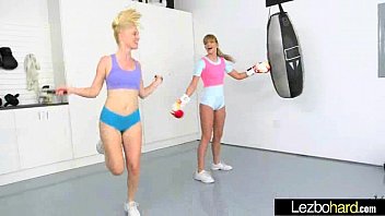 Preview 2 of Bigdick Teen Rims And Fucks Ass - (Charlotte Stokely &amp_ Kenna James) Superb Horny Lesbians Have Fun In Front Of Cam mov-06