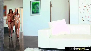 Preview 1 of Mom Daughter Creamy Orgasm - (Karlie Montana &amp_ Dani Daniels &amp_ Aidra Fox) Superb Horny Lesbians Have Fun In Front Of Cam m