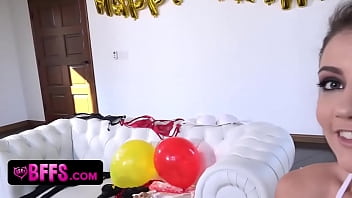 Preview 1 of Bideo Rep - Fucking three lingerie gfs on birthday