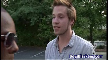 Preview 2 of Vuni Pipis - White Gay Teen Boy Fucked By BBC Deep In Her Ass 21