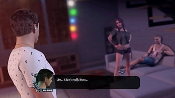 Preview 3 of Lana Li2 - Areas Of Gray The Beginning - Part 4 - Spin The Bottle By LoveSkySanX