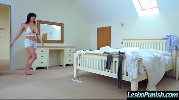 Preview 1 of Amala Poule - (candy&amp_jennifer) Hot Lez Girl And Mean Lesbo In Punish Sex Games On Tape mov-18