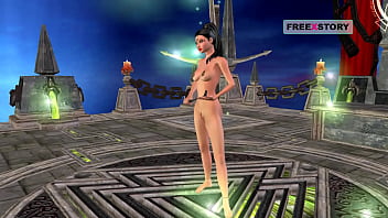 Preview 1 of Hard Xxxxv Vedio - An animated cartoon porn video of an Indian Bhabhi giving sexy positions then masturbating with candle.