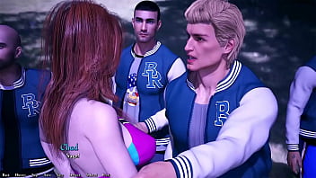Preview 3 of Capal Sax - Being A DIK #15 - Cheating Red Head Gets Fucked In The Toilet