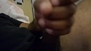 Preview 1 of Indian Sunny Sex Hd - Stroking my dick till I cum