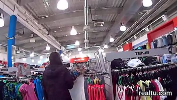 Preview 2 of Jav Rogil - Attractive czech cutie gets tempted in the shopping centre and poked in pov