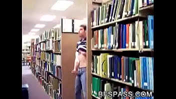 Preview 4 of Stomy Daneils - Gozando na biblioteca