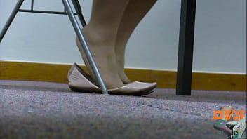 Preview 1 of Animqls Xex - stocking shoeplay in flats