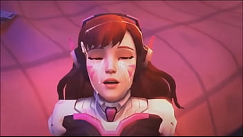 Preview 3 of Sex With Randi Indian - Overwatch D.va Blowjob And Cumshot HD