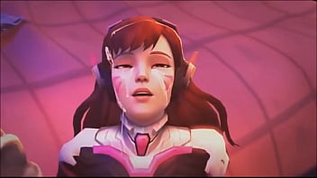 Preview 4 of Sex With Randi Indian - Overwatch D.va Blowjob And Cumshot HD