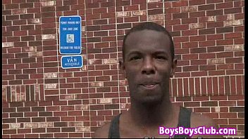 Preview 1 of Caught Blonde Sister - Black Gay Dude Fuck White Skinny Twink Hard 16