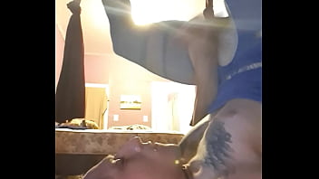 Preview 3 of Fat Chubby Mom Fuck Son - travelingsubbottom,  self facial