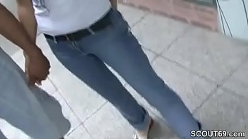 Preview 1 of Big Kiss Whit Srx - Stranger Fuck His Girlfriend and Make him Cuckold for Cash