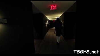 Preview 1 of Mily Aunty - Licking and fucking tranny&#039_s wazoo