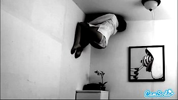 Preview 1 of Oglu Anasini Fena Sikiyor 1 - possessed latina teen step sister with hairy pussy camming upside down o