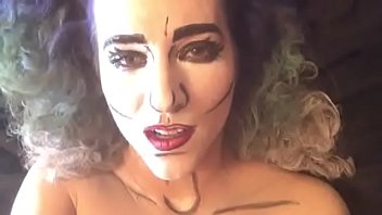 Preview 3 of Teengril Xxx - Cosplay cartoon make-up GFE Mutual Masturbation
