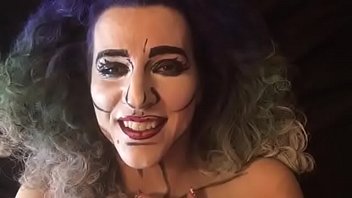 Preview 1 of Teengril Xxx - Cosplay cartoon make-up GFE Mutual Masturbation