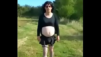 Preview 1 of Beehd Xxx - flipping my cock out in public and masturbating till i cream is very risky for me dressed up like a sissy slut where peaple can see