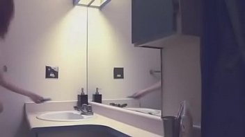 Preview 1 of Garo Sex Xxxx - Amateur Fucks Herself In The Mirror