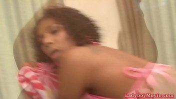 Preview 4 of Indonatia Fuck - Ladyboy Dada Ass-Toyed and Bareback