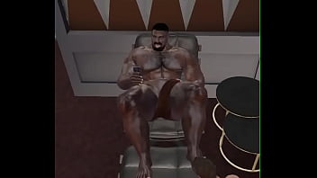 Preview 1 of Free Tgktn - huge alpha black football player and his beta cuck couple