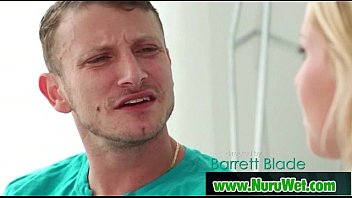 Preview 1 of First Sex Koon - Japanse Nuru Massage And Hardcore Sex With Busty Masseuse 04