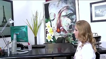 Preview 1 of Xxxindin Mom Com - Fake Boss fucking hot blonde in the office
