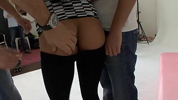Preview 1 of India Sex Teacher - Stunning asian slut playing with two big cocks