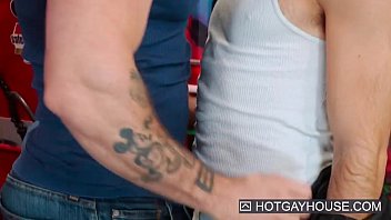 Preview 1 of Keiran Adam Lee - Gay Bear Mike Gets A Full Rimjob