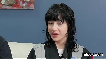 Preview 3 of New Hd Brazzers Full - Frisky sweetie is taken in butt hole asylum for harsh treatment