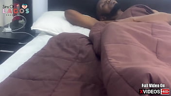 Preview 1 of Big Boodrs Xxx Video - Orange Bikini Ladies Threesome: Thick and Slim Friends Fuck Houseboy Hardcore while Sleeping (Full Video On Xvideos RED)