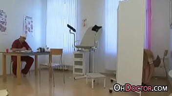 Preview 2 of Seachir Granny - Doctor Slams Her Sexy Teen Pussy With His Big Cock - DirtyDoctor