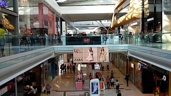 Preview 1 of Pissing Toilet Girl - Mall in Canada
