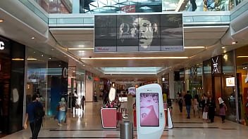 Preview 4 of Pissing Toilet Girl - Mall in Canada
