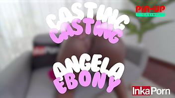 Preview 1 of Punjabi Secx - Casting Angela Ebony Colombiana super tetona nos cuenta sus intimidades como dama de compa&ntilde_ia