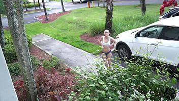 Preview 1 of Amputee Brittney - Louie&#039_s Buzz Cut European Neighbor Gets Invited for Some Hard BBC Stateside