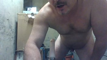 Preview 2 of Strapon Organsme - joey gay having a funny conversation with his butthole