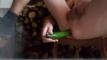 Preview 1 of Www Xxx Cash You - cucumber deep in my ass