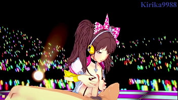 Preview 3 of Dikentot Kakek Jepang - Naoto Shirogane and Rise Kujikawa and Yu Narukami intense sex. - Persona 4 Hentai