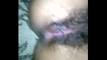Preview 3 of Yulia Nova Pink Bikini - Hairy pussy in black cock cum