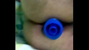 Preview 1 of Patan Aunty Dirty Talk - Metiendome mi dildo azul 3