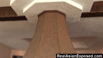 Preview 1 of Sabse Lamba Land And Mota Indian - RealAsianExposed - It Gets Raw &amp_ Sweaty When Katsumi Gets Fucked by Lee