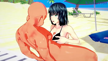Preview 3 of Family Xxx Full Movie - Tatsumaki and Fubuki and the old man intense sex. - One-Punch Man Hentai