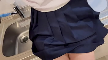 Preview 2 of Hq Porn Spartacus Flim - おか○さんが帰ってこないうちにキッチンでオナニーしてみました。おまんこから沢山愛液が出て気持ちよかったです。