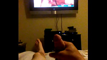 Preview 3 of Kinner Bf - Handling My Big Dick Watching Julia Ann