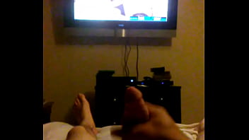 Preview 1 of Kinner Bf - Handling My Big Dick Watching Julia Ann